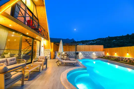 Bungalov 1101 - Akdeniz, Antalya, Kaş, kalkan / İslamlar - Villa fotoğrafı 4