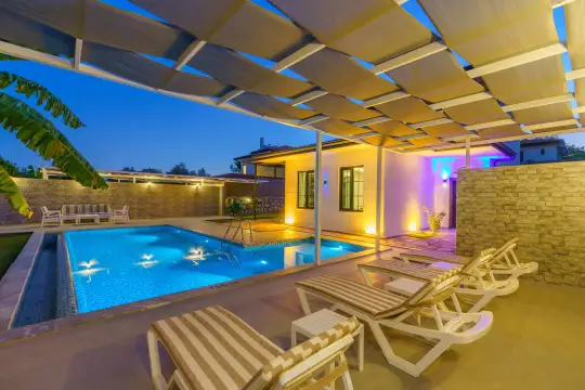 Villa Sazak 2 - Akdeniz, Antalya, Kaş, Kalkan / Patara - Villa fotoğrafı 4