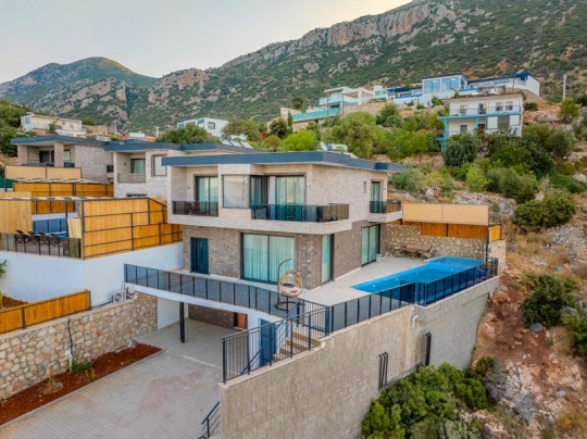 Villa Meris 3 - Akdeniz, Antalya, Kaş, Kalkan / Kördere - Villa fotoğrafı 2