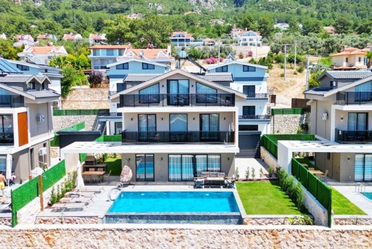 Villa Helios A - Ege, Muğla, Fethiye, Ovacık - Deniz manzaralı tatil villası