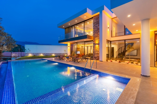 Villa Lavella - Akdeniz, Antalya, Kaş, Kalkan / Yeşilköy - Deniz manzaralı tatil villası